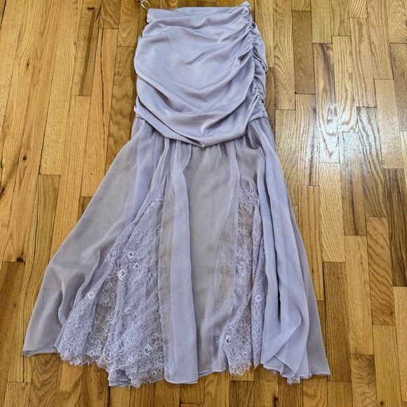 Mare Mare for Anthropologie Sheer Lace Skirt - Picture 5 of 9